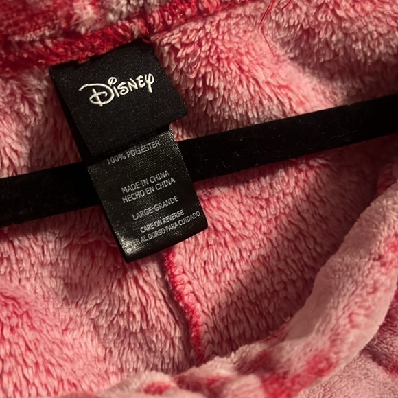 Disney Mickey Mouse Soft Fleece Lounge Pants pj with Pockets Size L - Picture 3 of 7